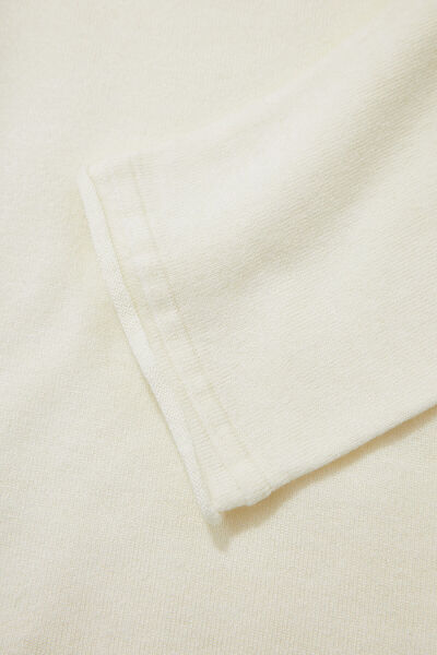 W Collection EKRU POLO YAKA UZUN KOLLU KAZAK