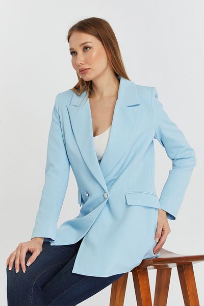 Bolivente Oversize Woven Blazer Jacket