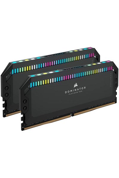 Corsair Heatspreader Memorie Corsair DOMINATOR PLATINUM XMP 3.0 Black, DDR5, 6400MT/s 64GB (2x32GB), CL32