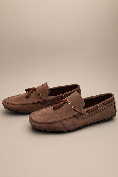Gondol Loafer clasic pentru bărbați din piele naturală Mink 41 ttx.661