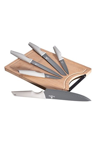 Berlinger Haus Aspen Collection non-stick knife set + 6-piece cutting board