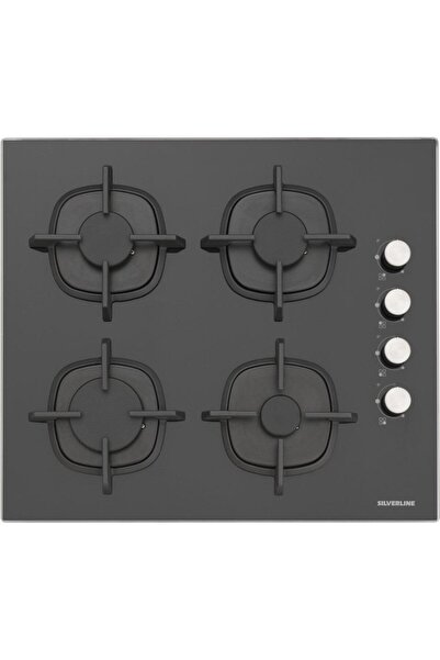 Silverline 2 'li Siyah Cam Ankastre Set CS5343B01 - BO6501X01