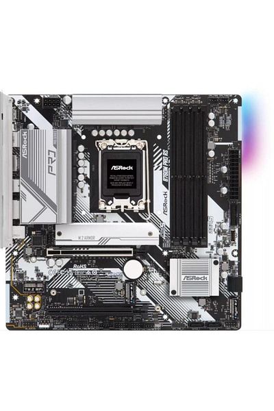 ASROCK Placa de baza ASRock B760M Pro RS, DDR5, Intel B760, LGA 1700, mATX