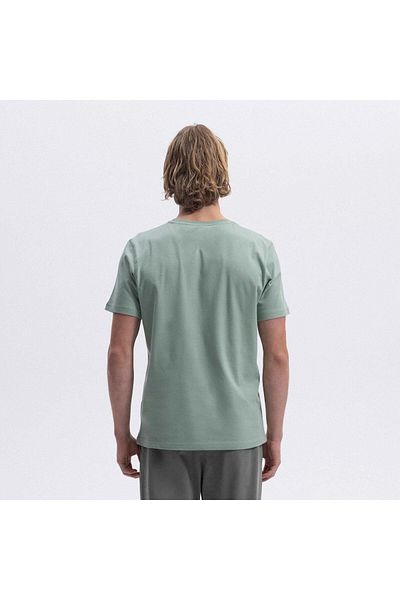 Ellesse Men's Crew Neck T-Shirt - Mossy Em461-Mnt