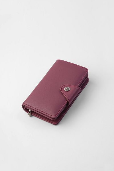 CENGİZ PAKEL Technological Leather Women's Wallet -Multi-Compartment Card Holder and Paper Money Compartment