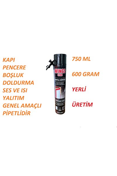 wings MONTAJ KÖPÜĞÜ SES VE ISI YALITIMI BOŞLUK KAPATMA PENCERE VE KAPI MONTAJ...