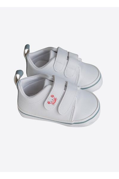 kitikate White Pesca Booties