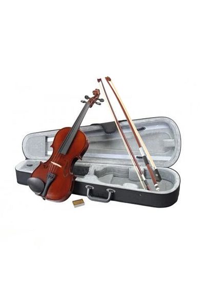 Depox Ideallstore® 3/4 Wooden Classical Violin, Two Bows, Case Included