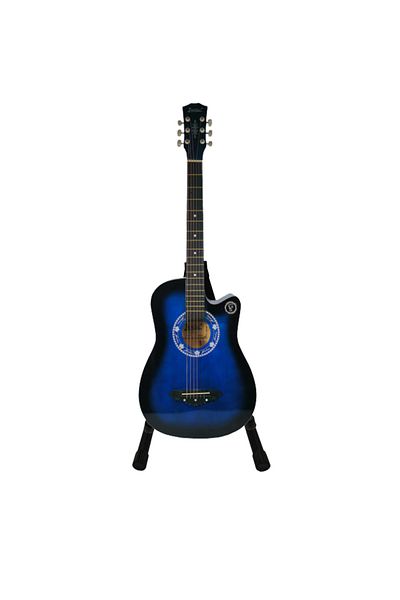 Depox Chitară clasică Ideallstore®, 95 cm, lemn, suport inclus