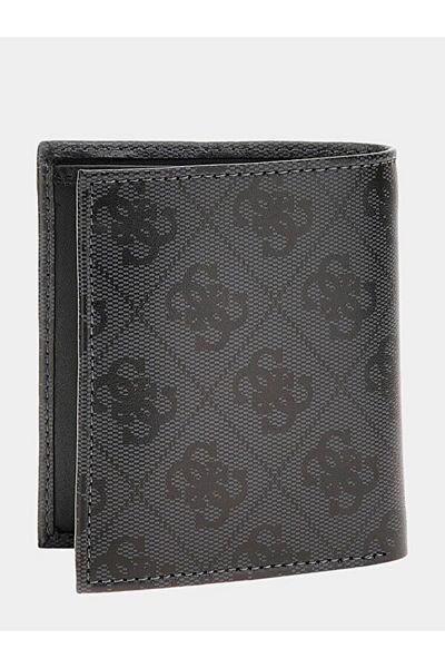 Guess Black Men's 1,5X10,4X9,4 cm Leather Wallet Billford W Coin Pckt - Lea22