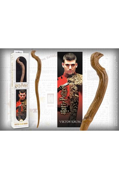 Harry Potter Harry Potter Wand - Viktor Krum V3 30cm Original + Bookmark