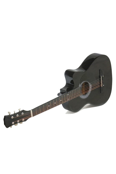 Depox Klasická dřevěná kytara 95 cm, nylonové dárkové pouzdro