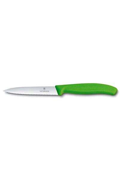 Victorinox Soyma Bıçak Tırtıklı Yeşil 210 mm