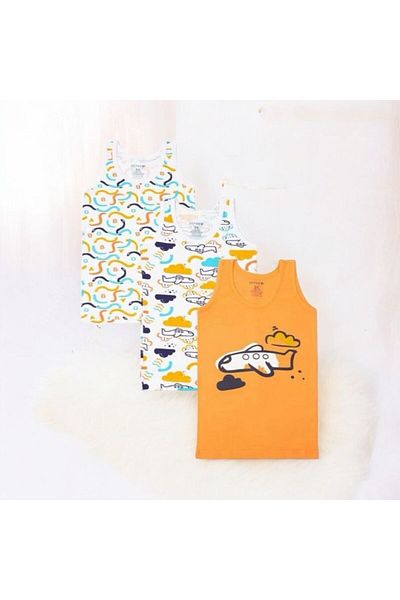 BATU GİYİM Boy's Tank Top Set