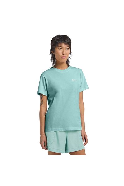 Jack Wolfskin Tricou verde pentru femei Essential T Tricou pentru femei 1808352_e0180