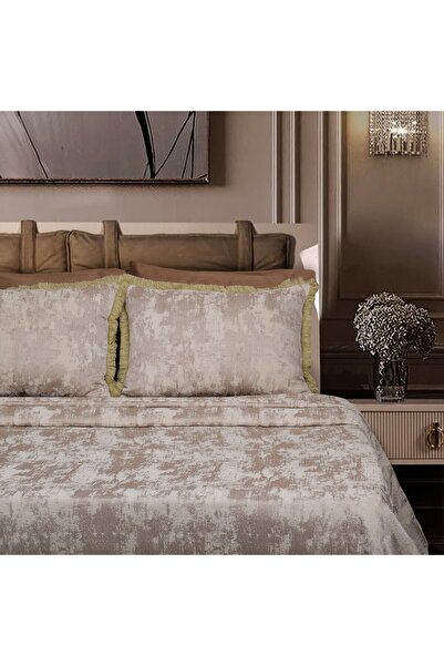 Lidoma Home FLORY SONIL CIFT KISILIK PIKE TAKIMI KREM
