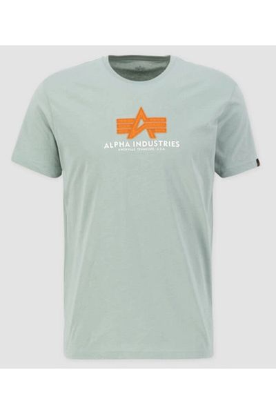 Alpha Industries Ανδρικό πράσινο t-shirt Alpha Industries Basic T Dusty Green