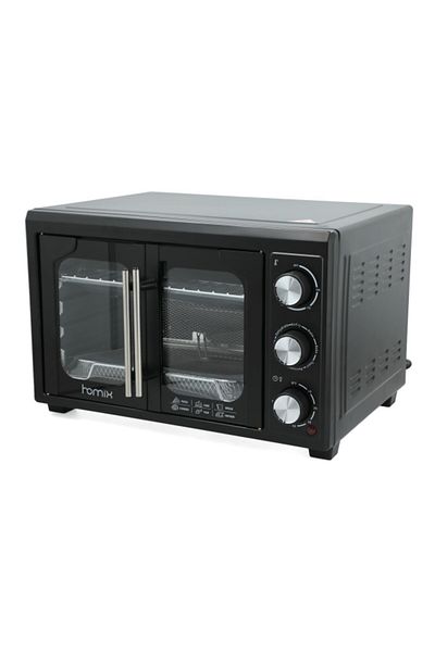 HOMİX 3-in-1 1700W Double Door Electric Oven 25 Liter