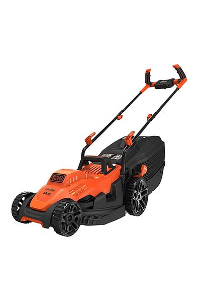 Black&Decker 1400W Lawn Mower with Bike Handle