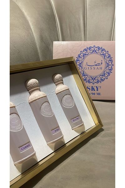 GISSAH Story of 3 perfume set CARBEN-SORA-ELLORA 100 ml