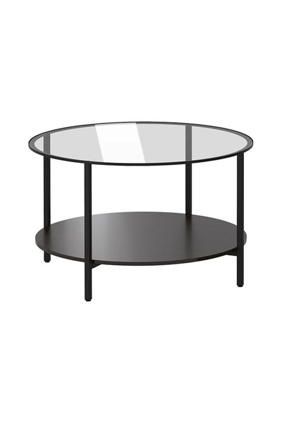 Primo Plus Black/Grey Coffee Table 75x45cm