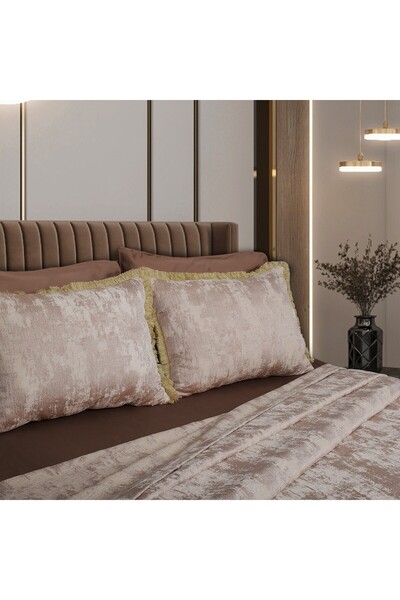 Lidoma Home FLORY SONIL CIFT KISILIK PIKE TAKIMI KREM