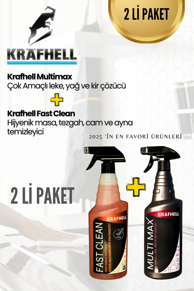 KRAFHELL Multimax Fast Clean (2 Lİ PAKET)
