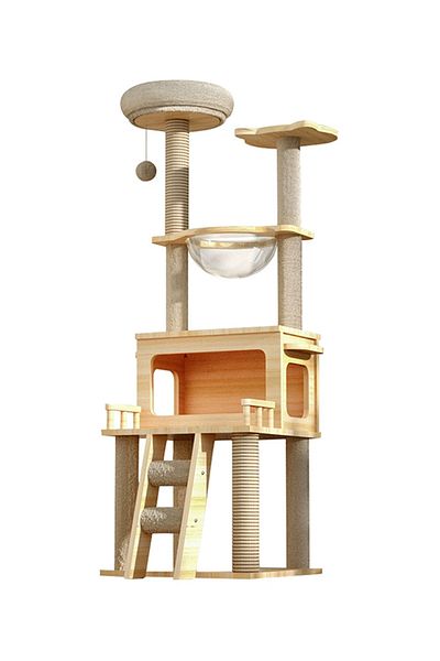 KidLe Cat Climbing Frame Capsule Cat Tree