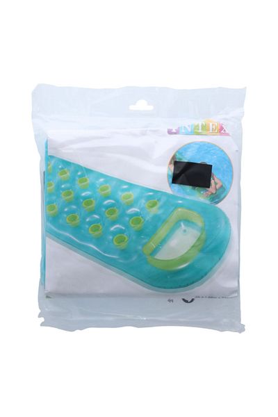 Intex PVC Inflatable Sun Tanner Float Lounge Set 188 x 71cm
