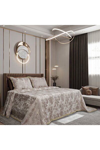 Lidoma Home FLORY SONIL CIFT KISILIK PIKE TAKIMI KREM