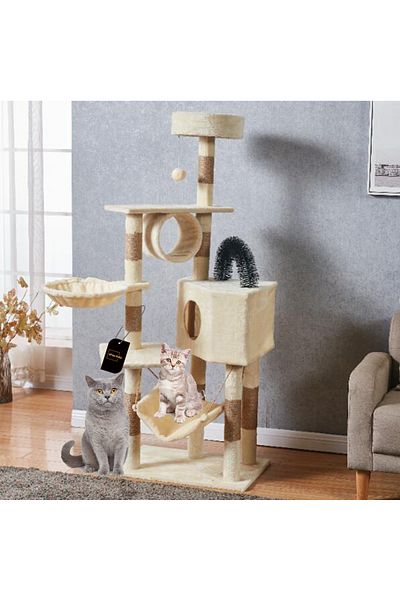 sharpdo Cat Tree Cat Climbing Frame Cat Tower Toys for Kittens