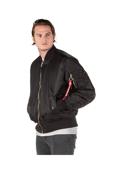 Alpha Industries Ανδρικό μαύρο bomber jacket Alpha Industries MA-1 Heritage
