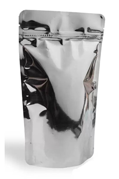 DOYPACK Şeffaf Metalize Kilitli Doypack 13*22,5 - 250 GR - (500 ADET)