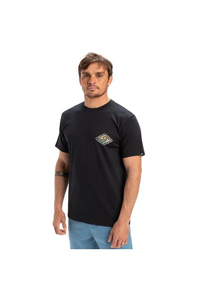 Quiksilver Evo Future Islands Men's Black T-Shirt Men's T-Shirt Eqyzt08038