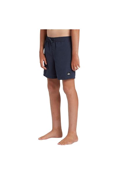Quiksilver Everyday Solid Volley Yth 14 Boy Navy Blue Volley Short Boy