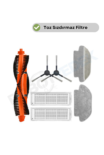 robotyedek Xiaomi Mop Pro Styj02ym - مجموعة ممسحة فرشاة بديلة مكونة من 7 قطع ...