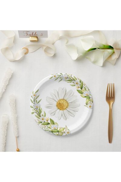 Big Party Daisy Themed Party Set 32 Pieces