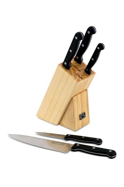 Carl Schmidt Sohn Set of 6 STARS block knives
