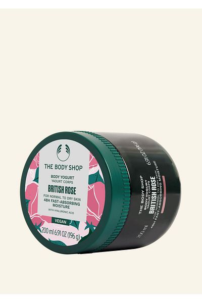 THE BODY SHOP Iaurt de corp, British Rose, 200 ml