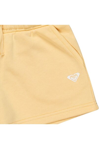 Roxy Surf Feeling Terry Short Kız Çocuk Sarı Şort Kız Çocuk ŞORT ERGFB03325