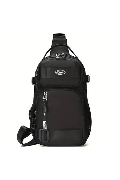 Generic Men's Large Capacity Crossbody Bag,Multi-Functional Crossbody Bag,Travel Sports Bag 32*17cm