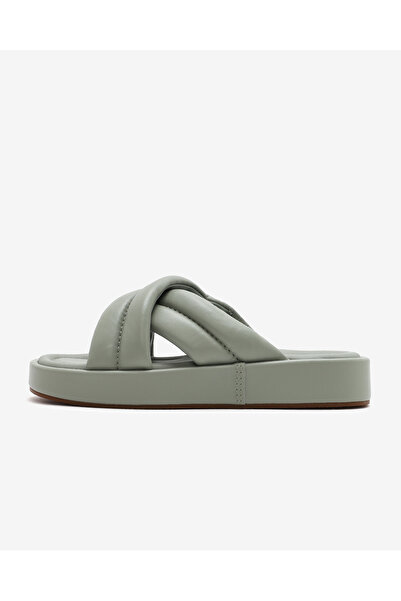 CLARKS Alda Glide Kadın Yeşil Terlik 26181184