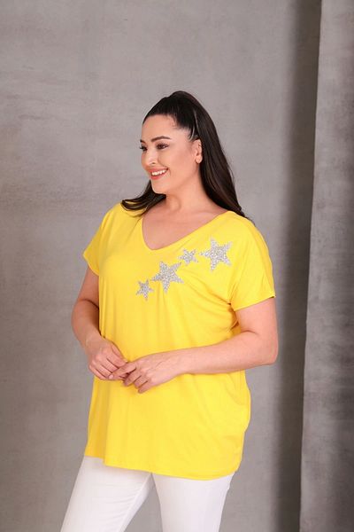 aytemas Star and Stone Printed Blouse