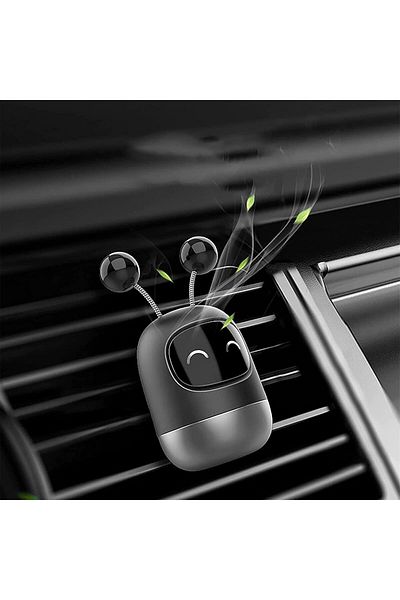 COOYA Car Air Freshener Vent Clip, with 3 Aromatherapy Tablets, Robot Universal for Car Vent