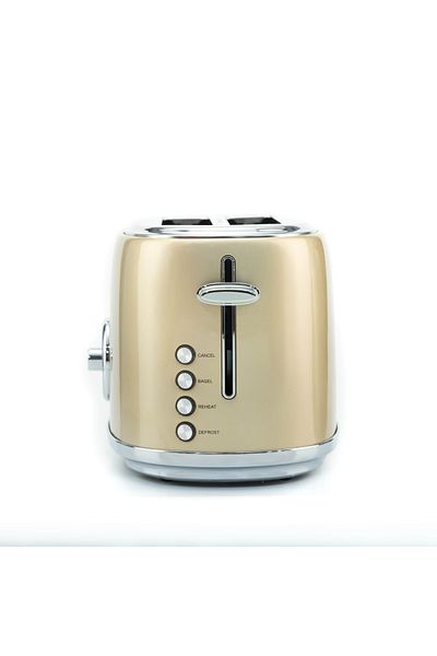 Berghoff Gem Metallic Gold Two Slice Toaster
