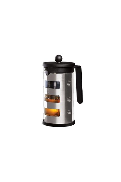 Berlinger Haus Tea and coffee French press 600 ml Black Silver Collection