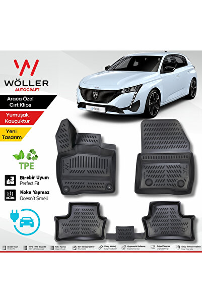 wöller Peugeot E 308 Paspas Elektrikli 2023 Sonrası Uyumlu 3d Havuzlu Wöller ...