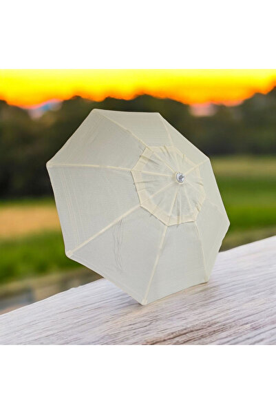 İklim çap 230 cm oval sahil bahçe plaj şemsiyesi