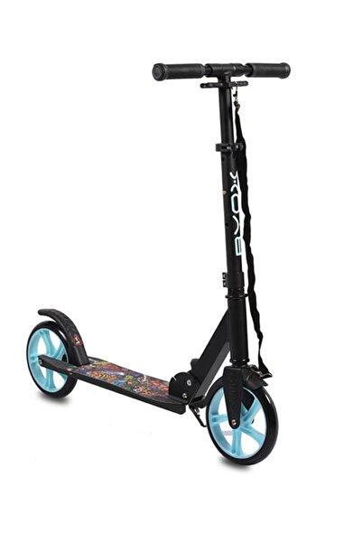 OEM Πατίνι αλουμινίου BYOX Flurry Blue για παιδιά, ρυθμιζόμενο ύψος τιμονιού,...