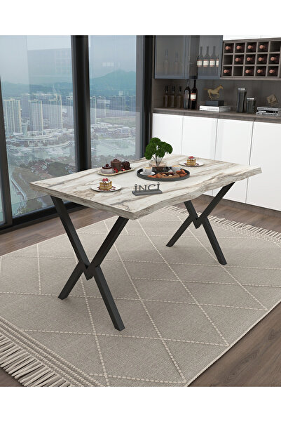 İnci KÜTÜK GÖRÜNÜMLÜ LÜKS MDF MASA